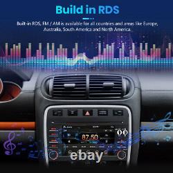 7 Touchscreen Car Stereo Radio Double DIN USB DVD For Porsche Cayenne 2003-2010