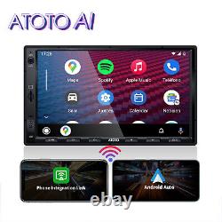 7 Wireless Carplay Stereo Head Unit Double-DIN Android MP3 MP4 Mirrorlink GPS