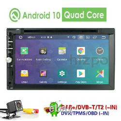 7 inch Android 10.0 4G WiFi Double 2DIN Car Radio Stereo DVD Player GPS +Camera
