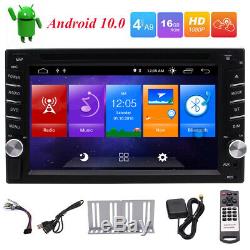 7 inch Android 10.0 4G WiFi Double 2DIN Car Radio Stereo DVD Player GPS+Camera
