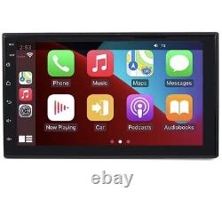 7 inch Double DIN Digital Media Nav Car Screen Apple Carplay Android BT 16 GB