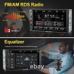 7 inch Double Din Car Stereo, Double Din Car Radio with Wireless CarPlay & And