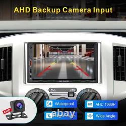 7 inch Double Din Car Stereo, Double Din Car Radio with Wireless CarPlay & And