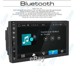 7inch Android 8.1Double 2 Din InDash Car No DVD Radio Stereo Player WiFi SD GPS
