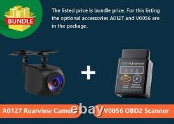 8+128GB 10.1 in Android Auto Double DIN Car Stereo CarPlay GPS 4G LTE Hands-free