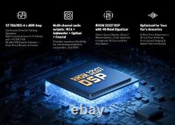 8+128GB 10.1 in Android Auto Double DIN Car Stereo CarPlay GPS 4G LTE Hands-free