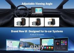 8+128GB 10.1 in Android Auto Double DIN Car Stereo CarPlay GPS 4G LTE Hands-free