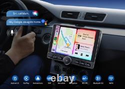 8+128GB 10.1 in Android Auto Double DIN Car Stereo CarPlay GPS 4G LTE Hands-free