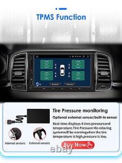 8+128GB Double 2 Din 7 IPS Car Stereo Radio WiFi Android 12 GPS Navi BT CarPlay