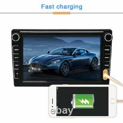 8inch Car Stereo Radio Double 2 Din Android 10.1 GPS WiFi Touch Screen FM Player