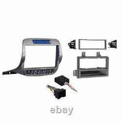 99-3010S-LC Car Stereo Single & Double Din Radio Install Dash Kit for Camaro