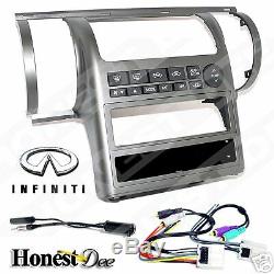 99-7604 Car Stereo Single & Double Din Radio Install Dash Kit & Wires for G35