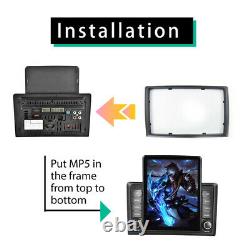 9.5Double Din Car Radio Stereo Vertical Touch Screen Player Carplay Fast Charge