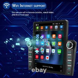 9.5 Android 10.1 Car Stereo Radio GPS WiFi Vertical Touch Screen 2 Din + Camera