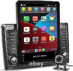 9.5 Android 12 2DIN Car Stereo Radio GPS Navi WIFI Carplay Vertical Screen USB