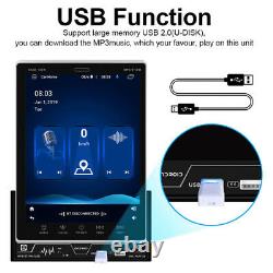 9.5 Android 9.1 Double DIN Car Stereo Radio GPS Navi Bluetooth Vertical Screen