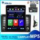 9.5'' Double 2din Car Stereo Radio Apple Carplay Bluetooth Vertical Touch Screen
