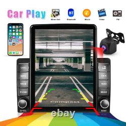 9.5 Screen Double 2Din Car Stereo Radio carplay GPS Wifi Vertical +rear camera