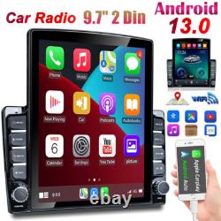 9.7 2+64GB Android 13 Auto CarPlay Double 2 Din Car Radio NAVI WIFI GPS SWC FM
