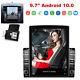 9.7 Android 10.0 Double Din Car Stereo Radio Bluetooth Gps Navi Wifi Mp5 Player