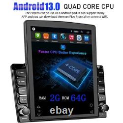 9.7 Android 13 Car Stereo Radio GPS Double 2Din WiFi Apple CarPlay Auto Player