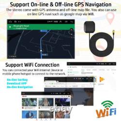 9.7 Android 13 Car Stereo Radio GPS Double 2Din WiFi Apple CarPlay Navigation