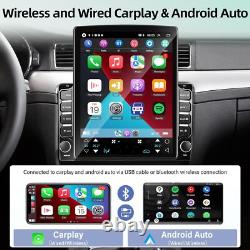 9.7 Android 13 Double Din 32G Car Stereo Radio With WiFi HiFi FM BT Rear Camera