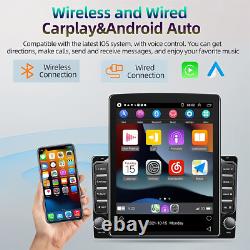 9.7 Android 13 Double Din 32G Car Stereo Radio With WiFi HiFi FM BT Rear Camera