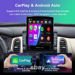 9.7'' Double 2Din Car Stereo Radio Android 12 GPS Navi Wifi Touch Screen Carplay
