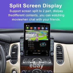 9.7'' Double 2Din Car Stereo Radio Android 12 GPS Navi Wifi Touch Screen Carplay