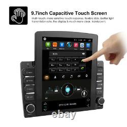 9.7 Double 2 DIN Car Radio Android 9.1 WIFi GPS Nav Bluetooth FM Touch Screen