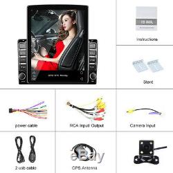 9.7 inch Double 2Din Car Stereo Radio Android 8.1 Touch Screen MP5 Player 2.5D