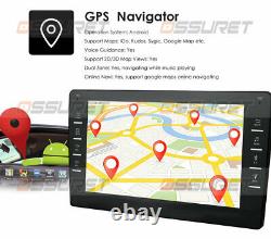 9 Android9.0 Car Stereo GPS Navi MP5 Player Double 2Din WiFi 4G Quad Core Radio