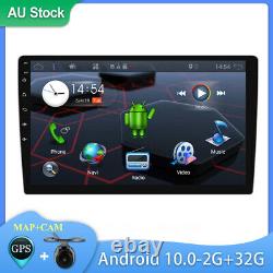 9'' Android 10.0 Double 2 DIN Car Stereo Player GPS Sat Nav Head Unit FM/AM WiFi