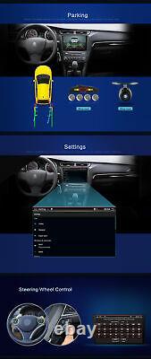 9'' Android 10.0 Double 2 DIN Car Stereo Player GPS Sat Nav Head Unit FM/AM WiFi