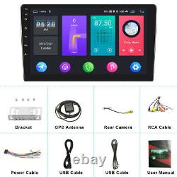 9 Double 2 DIN Android 11 Bluetooth GPS Wifi Car Stereo Radio MP5 Player 2 DIN