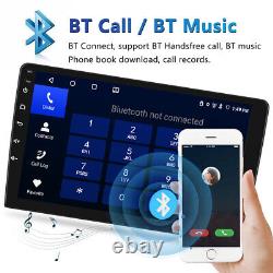 9'' Double 2 Din 4+64G Android Car Radio GPS WIFI BT Carplay Touch Screen Stereo