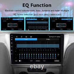 9'' Double 2 Din 4+64G Android Car Radio GPS WIFI BT Carplay Touch Screen Stereo