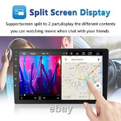 9'' Double 2 Din 4+64G Android Car Radio GPS WIFI BT Carplay Touch Screen Stereo