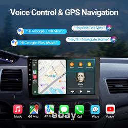 9 Double Din Car Stereo Wireless Apple Carplay & Android Auto, HD Touchscreen