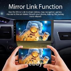 9 Double Din Car Stereo Wireless Apple Carplay & Android Auto, HD Touchscreen