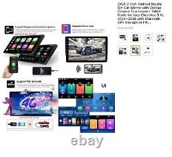 9 Inch Android Double Din Car StereoWith Back UpCamera Touchscreen Tablet Jeep