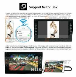 9 inch Android 10 Double 2 DIN Car Radio Stereo Quad Core GPS Navi Wifi+Camera