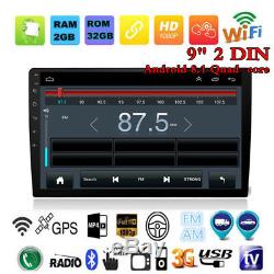 9 inch Android 8.1 Car Bluetooth Stereo Radio Double 2 DIN Player GPS Navi CAM