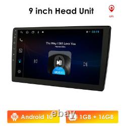 9 inch Double 2 DIN Android 9.0 Car Stereo Radio Bluetooth Touch Screen WIFI 4G