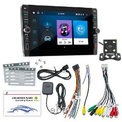 9in Double 2 DIN Android 12 Touch Screen Car Stereo Radio GPS Player With Camera