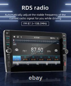 9in Double 2 DIN Android 12 Touch Screen Car Stereo Radio GPS Player With Camera