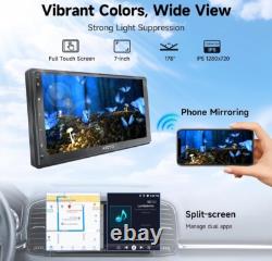 A5L Android Double-DIN Car Stereo, Wireless CarPlay & Wireless Android Auto, 7