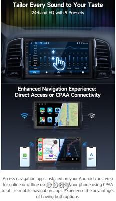 A5L Android Double-DIN Car Stereo, Wireless CarPlay & Wireless Android Auto, 7