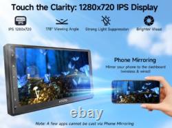 A5L Android Double-DIN Car Stereo, Wireless CarPlay & Wireless Android Auto, 7